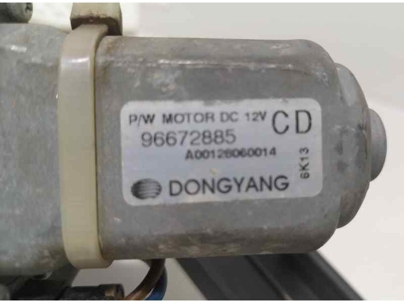 Recambio de elevalunas trasero derecho para opel antara 2.0 cdti cat (z 20 dmh / llw) referencia OEM IAM 96672885 85890 