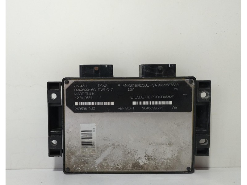 Recambio de centralita motor uce para peugeot 206 berlina x-line referencia OEM IAM 9640899880 69397 R