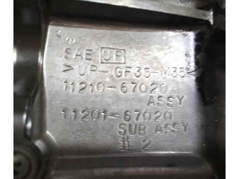 Recambio de tapa balancines para toyota land cruiser (j9) td gx (5-ptas.) referencia OEM IAM 1121067020 85902 