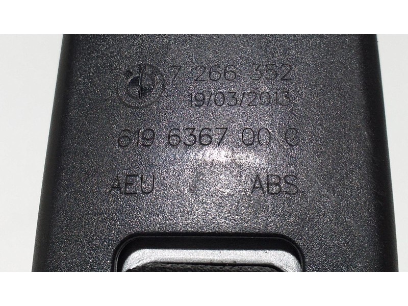Recambio de cinturon seguridad trasero izquierdo para bmw serie 1 lim. (f20) 116d referencia OEM IAM 7266352 59657 
