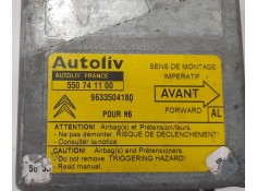 Recambio de centralita airbag para citroën xsara coupe 1.9 turbodiesel referencia OEM IAM 9633504180 69430 R 2