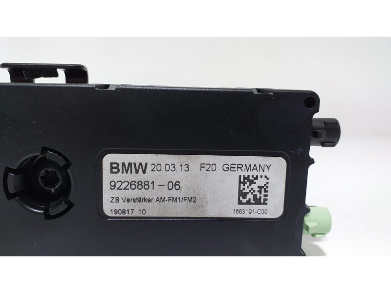 Recambio de modulo electronico para bmw serie 1 lim. (f20) 116d referencia OEM IAM 9226881 59689 
