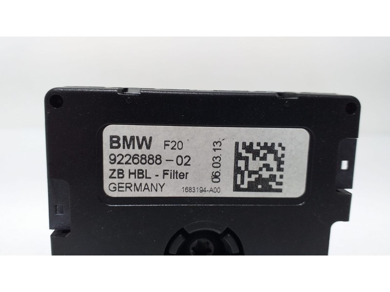 Recambio de modulo electronico para bmw serie 1 lim. (f20) 116d referencia OEM IAM 9226888 59691 