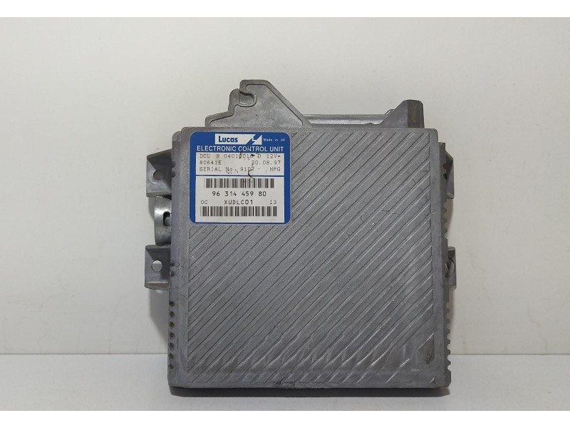 Recambio de centralita motor uce para citroën xm berlina d 12 turbo classic referencia OEM IAM 9631445980 69466 R