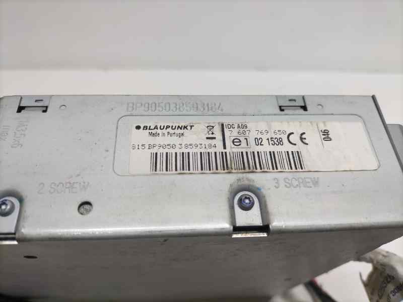 Recambio de sistema audio / radio cd para peugeot 307 break / sw (s1) 2.0 hdi cat referencia OEM IAM 7607769650 82684 