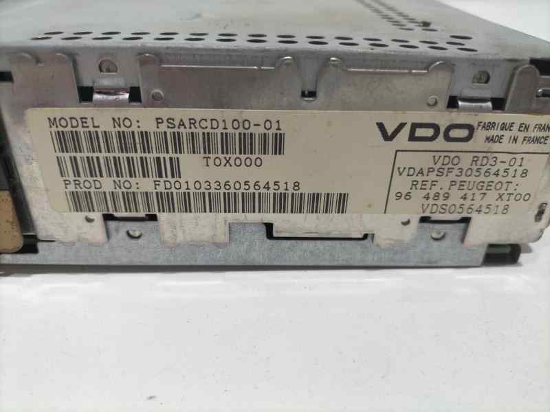 Recambio de sistema audio / radio cd para peugeot 307 break / sw (s1) 2.0 hdi cat referencia OEM IAM 96489417XT 82685 