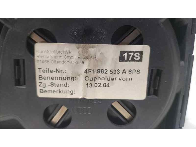 Recambio de guantera para audi a6 berlina (4f2) 3.0 tdi quattro (165kw) referencia OEM IAM 4F1862533A 80863 