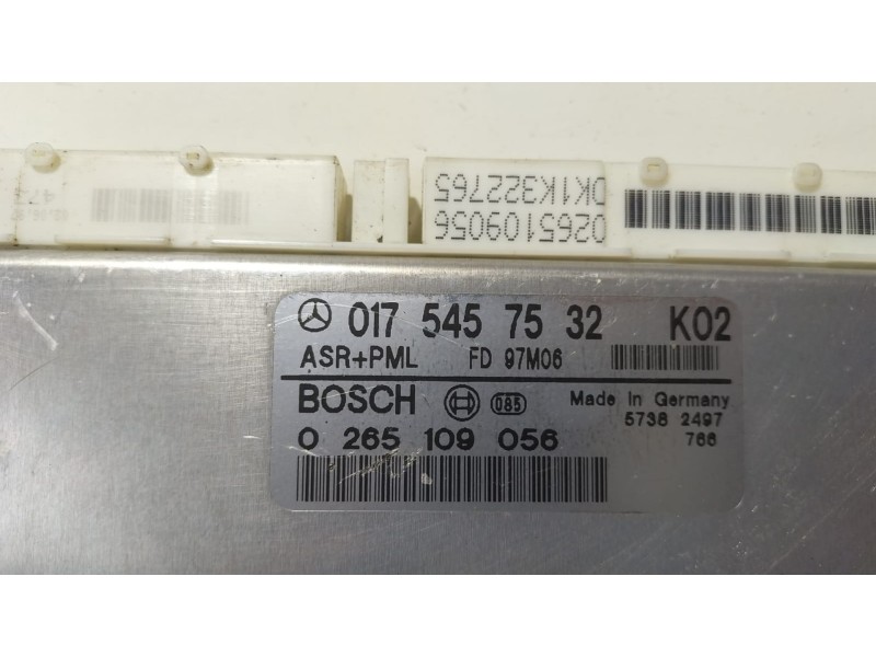 Recambio de centralita asr para mercedes-benz clase e (w210) berlina diesel 300 turbodiesel (210.025) referencia OEM IAM 0175457
