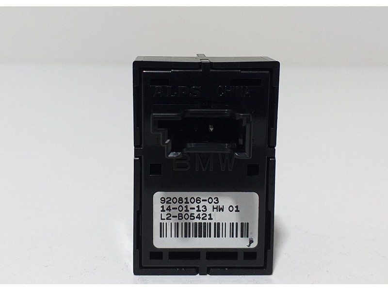 Recambio de mando elevalunas trasero izquierdo para bmw serie 1 lim. (f20) 116d referencia OEM IAM 9208106 59729 