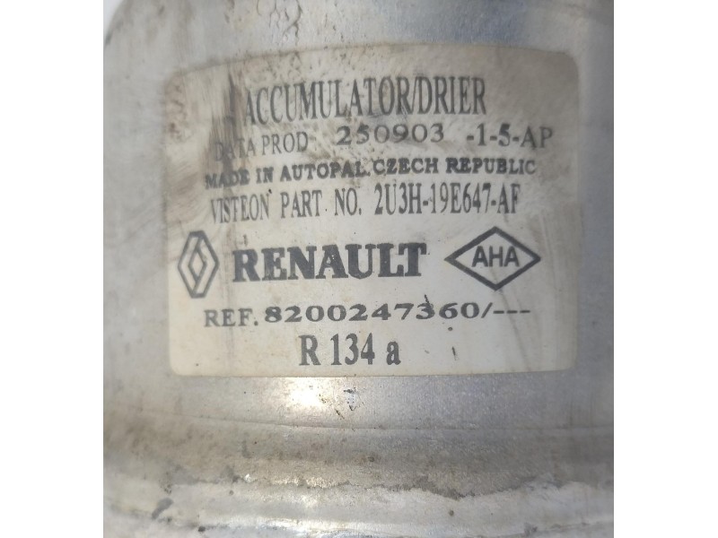 Recambio de evaporador aire acondicionado para renault megane ii berlina 5p authentique referencia OEM IAM 8200247360 69488 