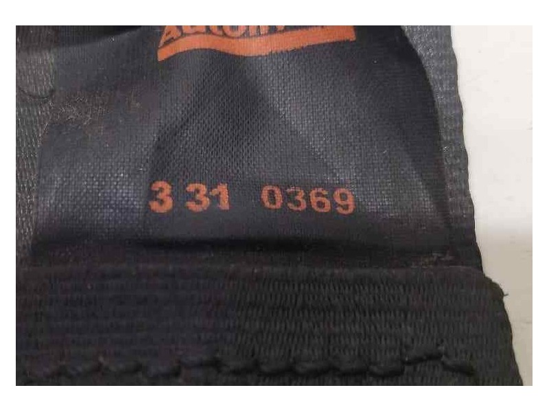 Recambio de cinturon seguridad trasero derecho para peugeot 307 break / sw (s1) 2.0 hdi cat referencia OEM IAM 96479972XX 82695 