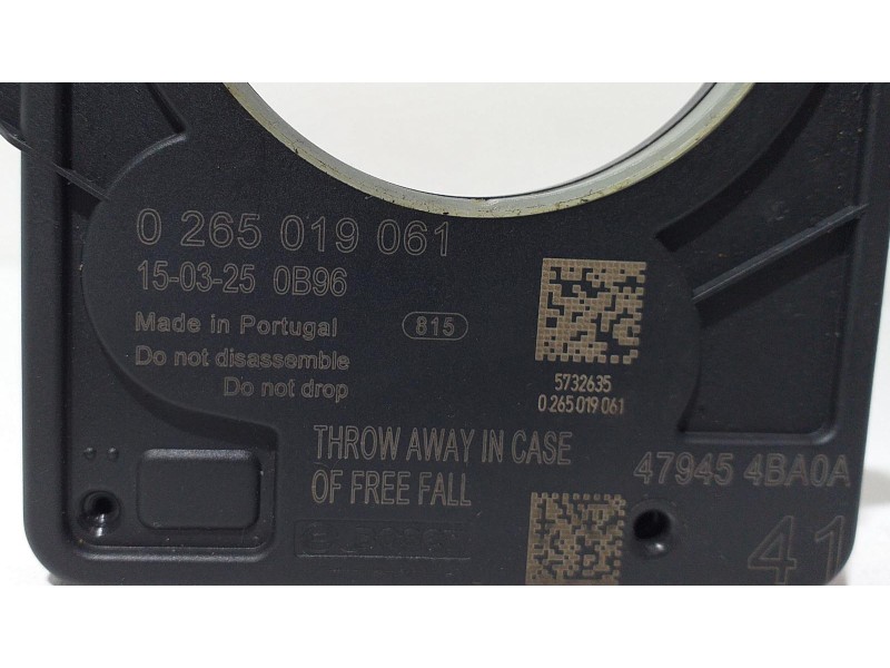 Recambio de sensor para nissan pulsar (c13) 1.5 turbodiesel cat referencia OEM IAM 0265019061 66827  Recambio de sensor para nissan pulsar (c13) 1.5 turbodiesel cat referencia OEM IAM 0265019061 66827