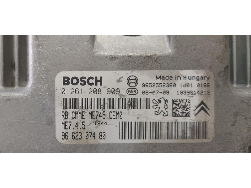 Recambio de centralita motor uce para peugeot 307 (s1) xn referencia OEM IAM 9662307480 69526 R