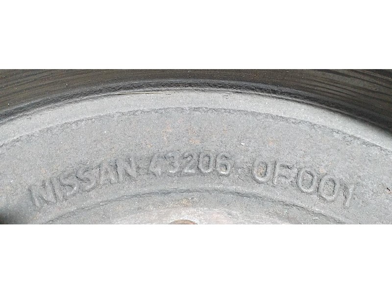 Recambio de tambor freno trasero para ford maverick (ml) glx referencia OEM IAM 432060F001 55549 