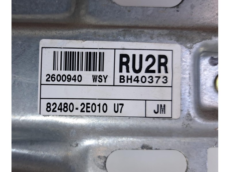 Recambio de elevalunas delantero derecho para hyundai tucson (jm) 2.0 crdi comfort (4wd) referencia OEM IAM 824802E010 76586 R