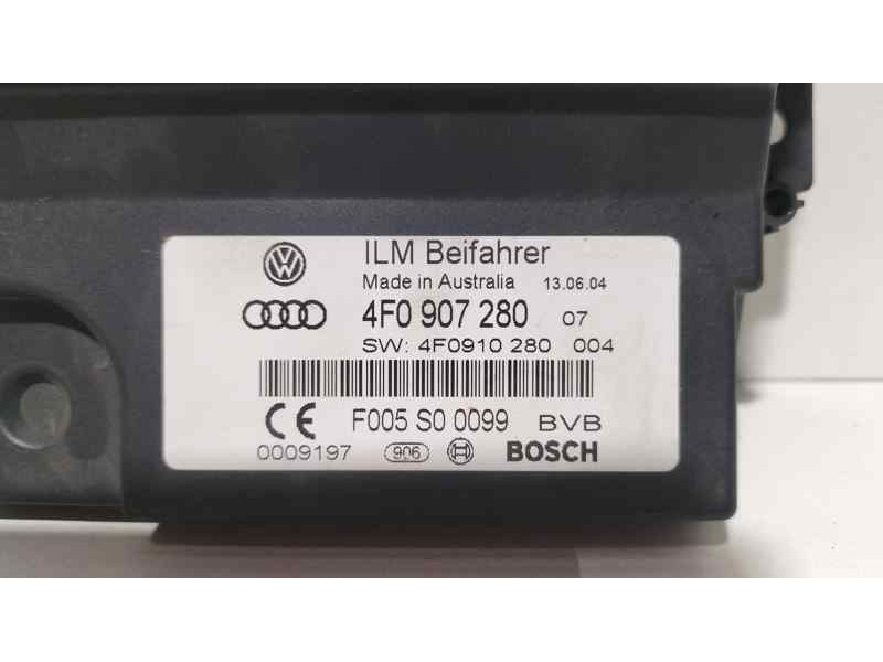 Recambio de modulo electronico para audi a6 berlina (4f2) 3.0 tdi quattro (165kw) referencia OEM IAM 4F0907280 81008 