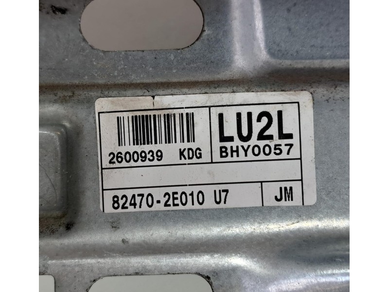 Recambio de elevalunas delantero izquierdo para hyundai tucson (jm) 2.0 crdi comfort (4wd) referencia OEM IAM 824702E010 76587 