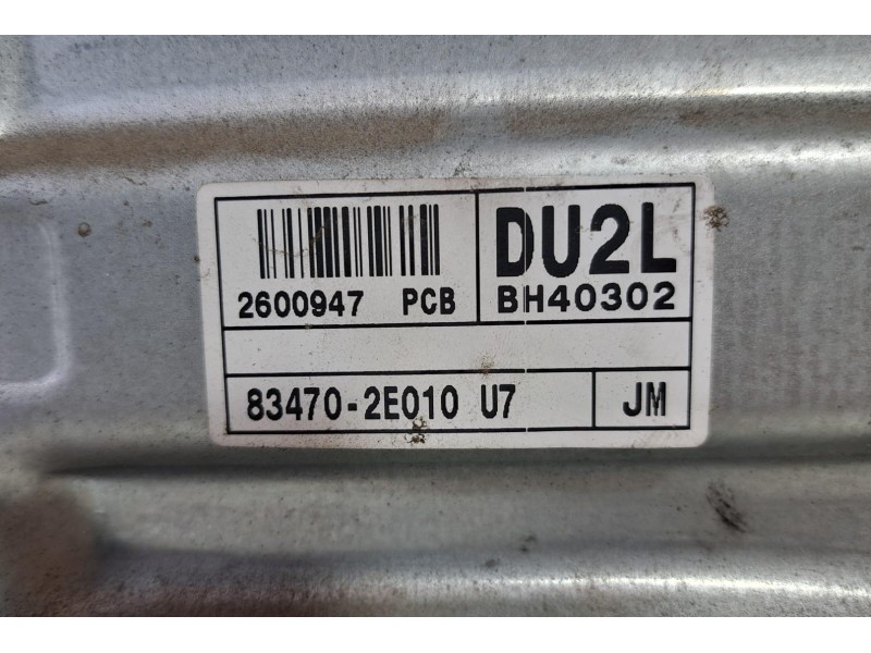 Recambio de elevalunas trasero izquierdo para hyundai tucson (jm) 2.0 crdi comfort (4wd) referencia OEM IAM 834702E010 76589 R