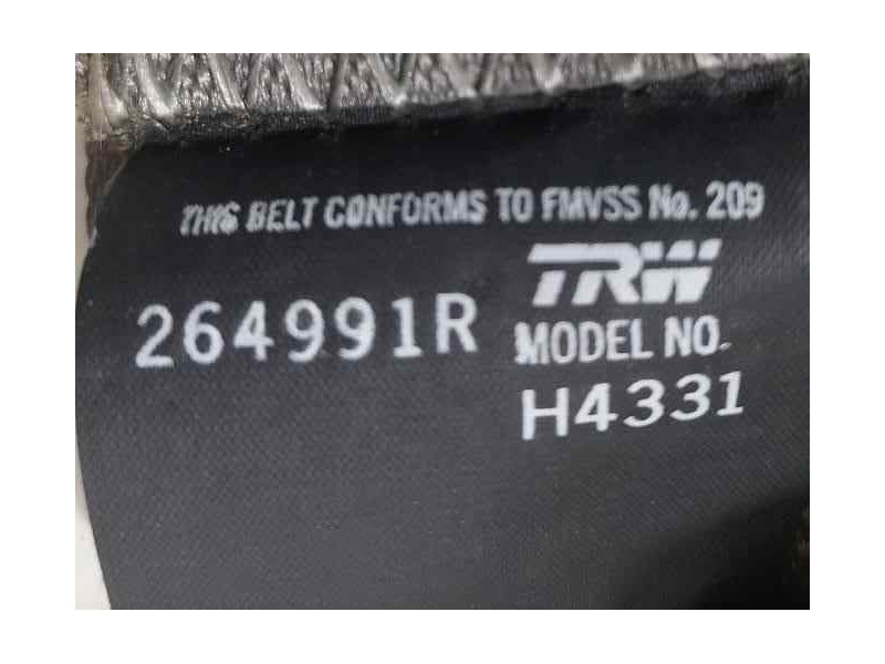 Recambio de cinturon seguridad trasero izquierdo para jaguar s-type referencia OEM IAM XW4A54611B69 82820 