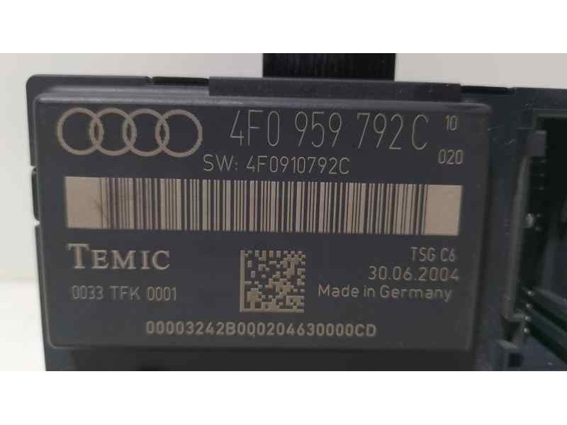 Recambio de modulo electronico para audi a6 berlina (4f2) 3.0 tdi quattro (165kw) referencia OEM IAM 4F0959792C 81029 