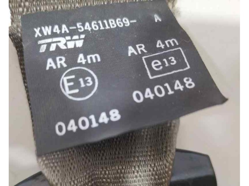 Recambio de cinturon seguridad trasero izquierdo para jaguar s-type referencia OEM IAM XW4A54611B69 82820 