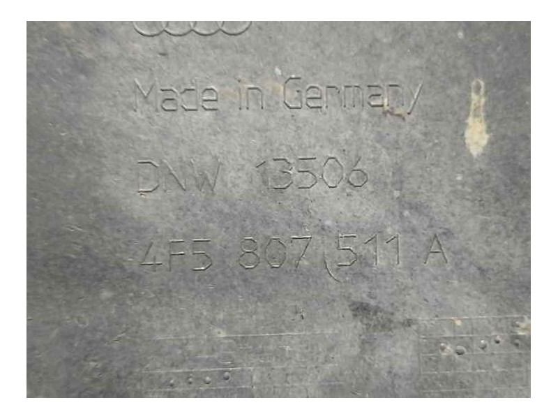 Recambio de paragolpes trasero para audi a6 berlina (4f2) 3.0 tdi quattro (165kw) referencia OEM IAM 4F5807511A 80982 