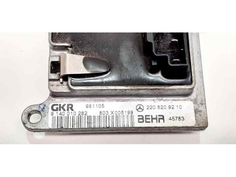 Recambio de resistencia calefaccion para mercedes-benz clase s (w220) berlina 320 (220.065) referencia OEM IAM 2208209210 42546 