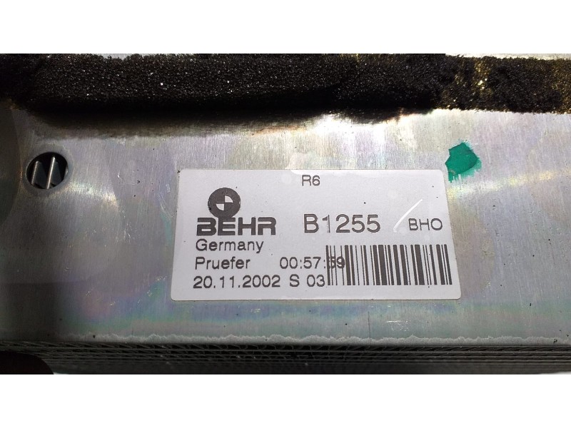 Recambio de evaporador aire acondicionado para bmw serie 3 berlina (e46) 325i referencia OEM IAM B1255 55681 