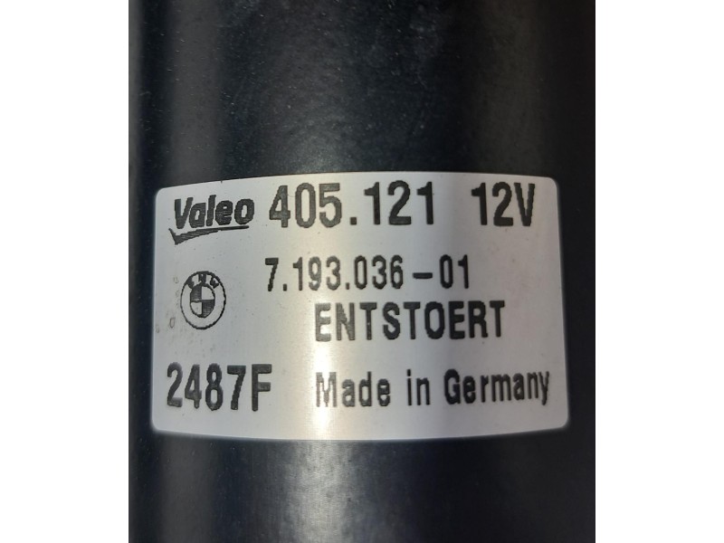 Recambio de motor limpia delantero para bmw serie 1 berlina (e81/e87) 118d referencia OEM IAM 7193036 76641 