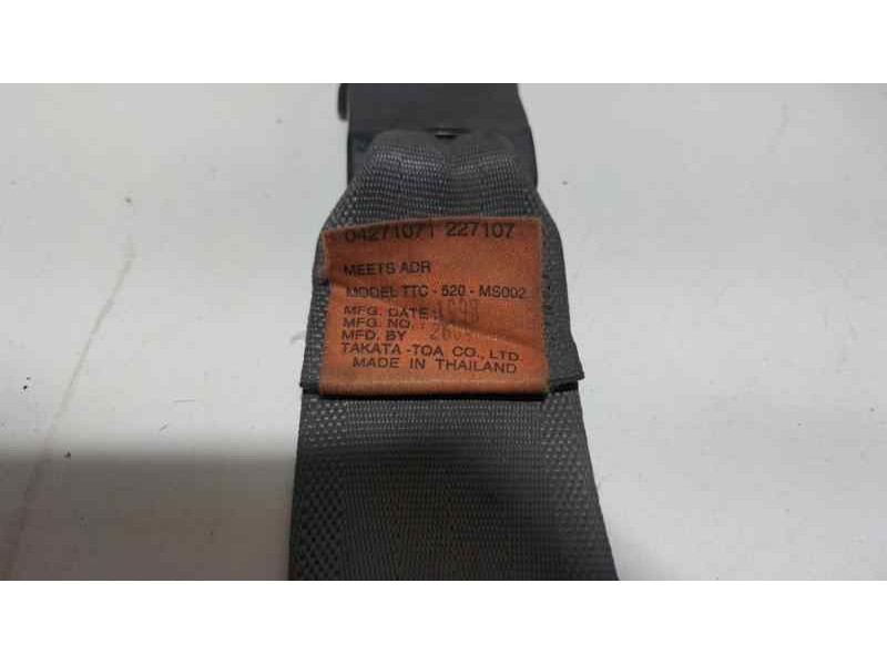 Recambio de cinturon seguridad trasero central para mitsubishi l 200 (k6/7) 2500 td glx (4-ptas.) referencia OEM IAM TTC520MS002