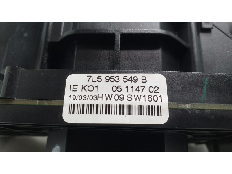 Recambio de mando multifuncion para porsche cayenne (typ 9pa) s referencia OEM IAM 7L5953549B 52944 