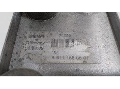 Recambio de enfriador aceite motor para mercedes-benz clase c (w203) sportcoupe c 220 cdi (203.706) referencia OEM IAM A61118805 2