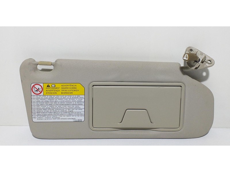 Recambio de parasol derecho para mitsubishi outlander (cw0) kaiteki 4wd referencia OEM IAM 7620A900HA 60000 