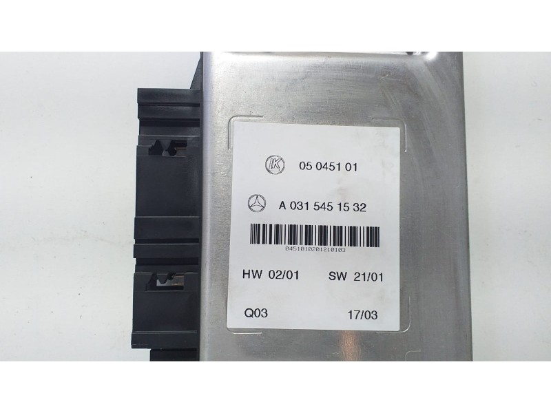 Recambio de modulo electronico para mercedes-benz clase s (w220) berlina 500 (220.075) referencia OEM IAM A0315451532 69747 