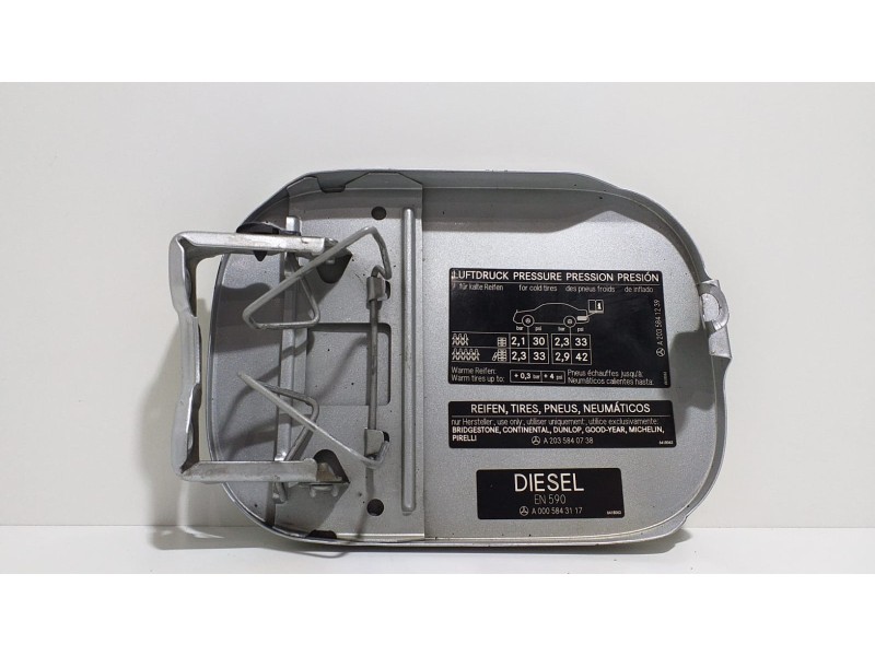 Recambio de tapa exterior combustible para mercedes-benz clase c (w203) sportcoupe c 220 cdi (203.706) referencia OEM IAM A20358