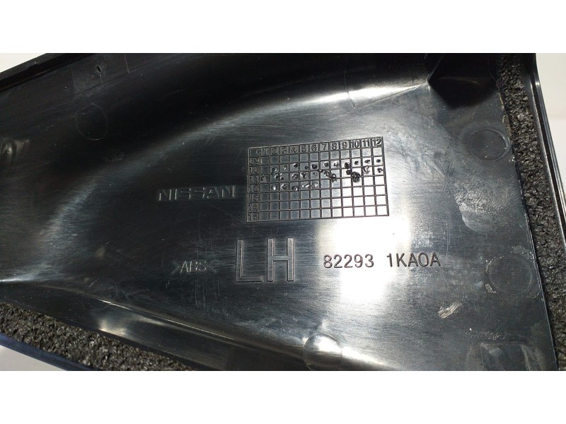 Recambio de maneta exterior trasera izquierda para nissan juke (f15) acenta referencia OEM IAM 8222931KA0A 69779 