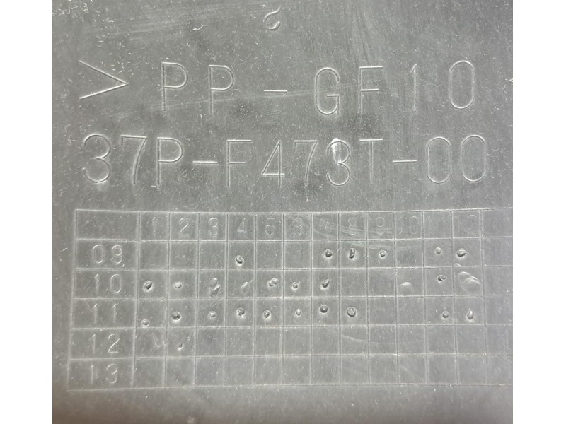 Recambio de molduras delanteras para yamaha x-max 125 125 referencia OEM IAM 37PF473T00 76686 