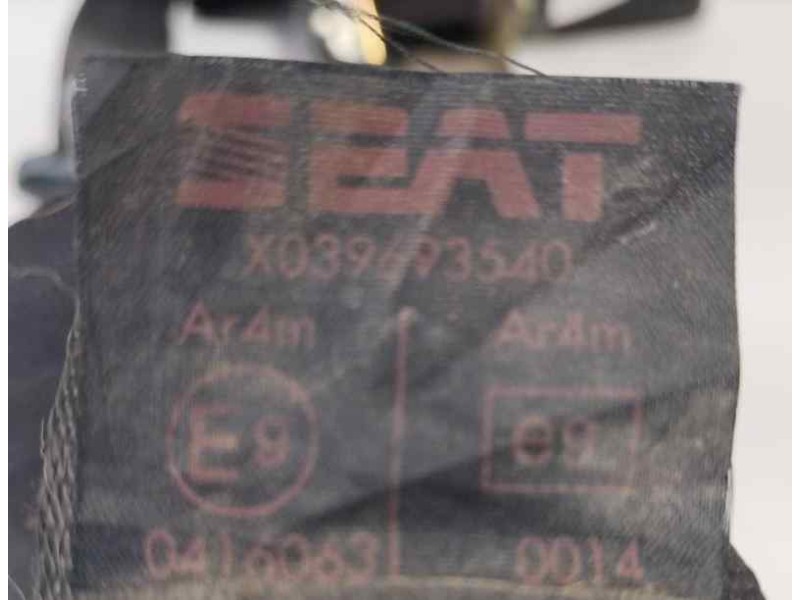 Recambio de cinturon seguridad trasero izquierdo para seat marbella ce referencia OEM IAM X039693540 86085 