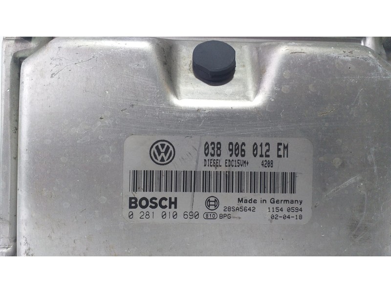 Recambio de centralita motor uce para seat ibiza (6l1) cool referencia OEM IAM 038906012EM 69835 R