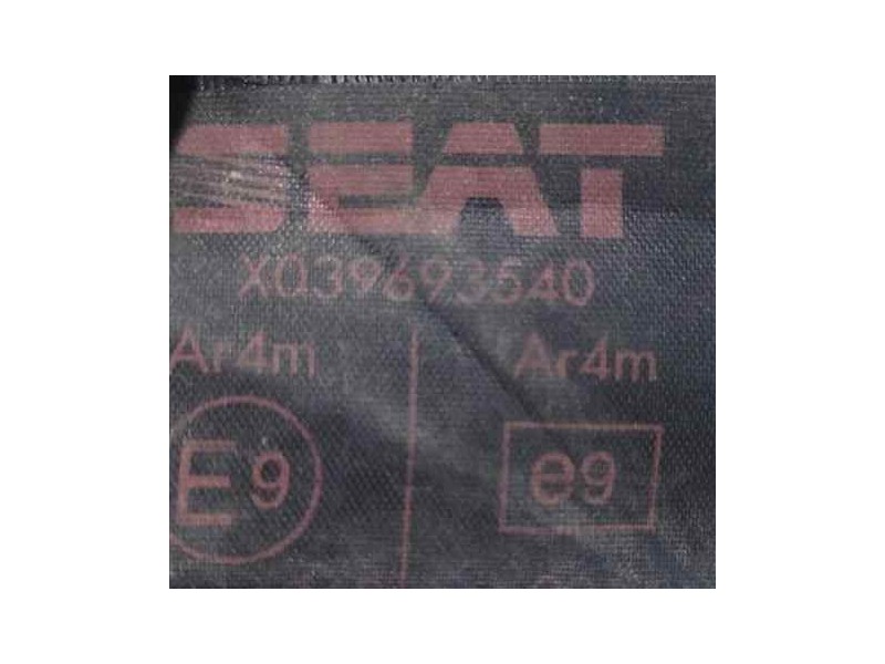 Recambio de cinturon seguridad trasero derecho para seat marbella ce referencia OEM IAM X039693540 86088 