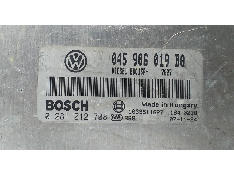 Recambio de centralita motor uce para seat ibiza (6l1) ecomotive referencia OEM IAM 045906019BQ 69857 R