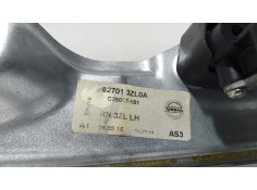 Recambio de elevalunas trasero izquierdo para nissan pulsar (c13) acenta referencia OEM IAM 827013ZL0A 67076  2