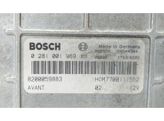 Recambio de centralita motor uce para renault megane i coupe fase 2 (da..) 1.9 dti rsi referencia OEM IAM 7700111552 69878 R 2