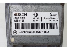 Recambio de centralita airbag para mercedes-benz clase s (w221) berlina 350 (221.056) referencia OEM IAM A2218200226 69936  2
