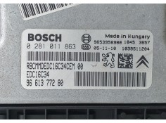 Recambio de centralita motor uce para peugeot 307 (s1) 1.6 16v hdi referencia OEM IAM 9661377280 69553 R 2