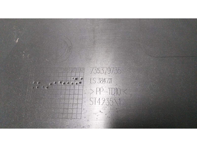 Recambio de paragolpes trasero para fiat grande punto (199) 1.3 16v multijet active (66kw) (01.2007) referencia OEM IAM 73537973