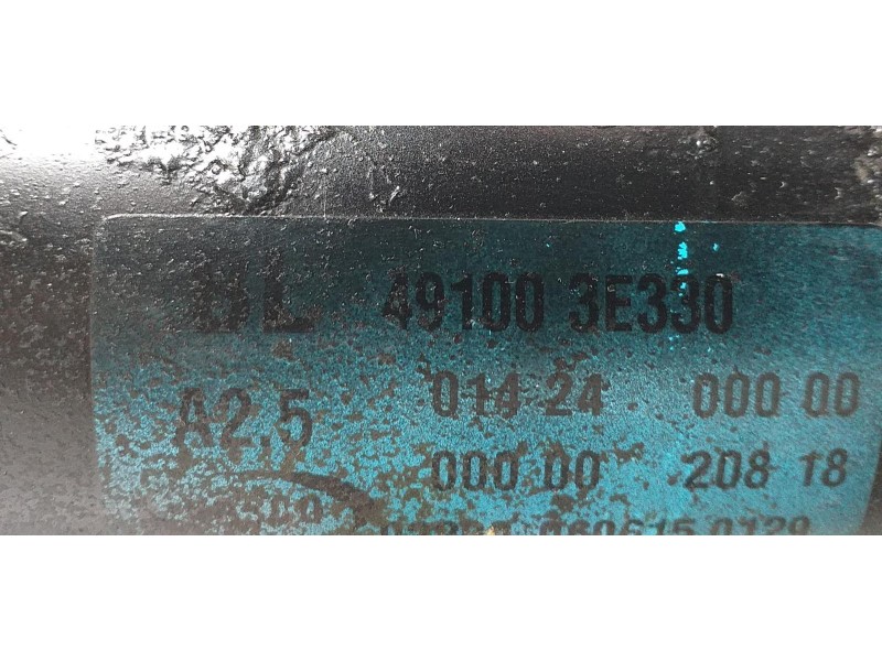 Recambio de transmision central para kia sorento 2.5 crdi emotion referencia OEM IAM 491003E330 67144 