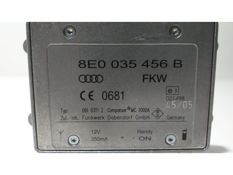 Recambio de modulo electronico para audi a6 avant (4f5) 3.0 tdi quattro referencia OEM IAM 8E0035456B 56062 