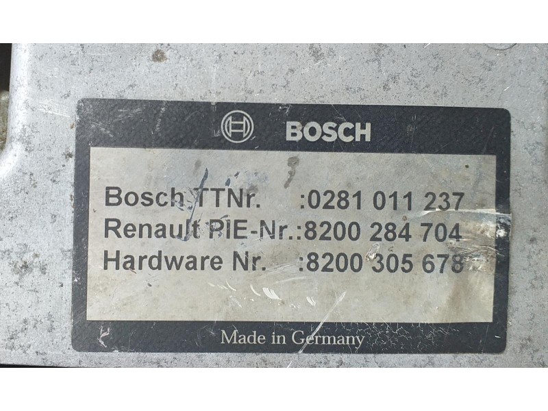 Recambio de centralita motor uce para nissan primera berlina (p12) acenta referencia OEM IAM 8200284704 69974 R