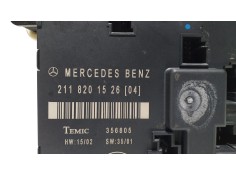 Recambio de modulo electronico para mercedes-benz clase e (w211) berlina e 270 cdi (211.016) referencia OEM IAM 2118201526 60203 2